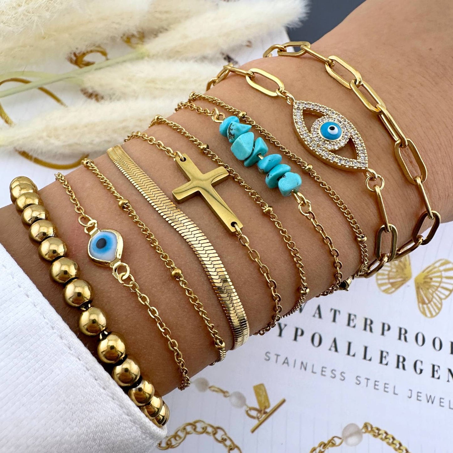 Golden Hour Glow Bracelet - April - It Girl Vibe
