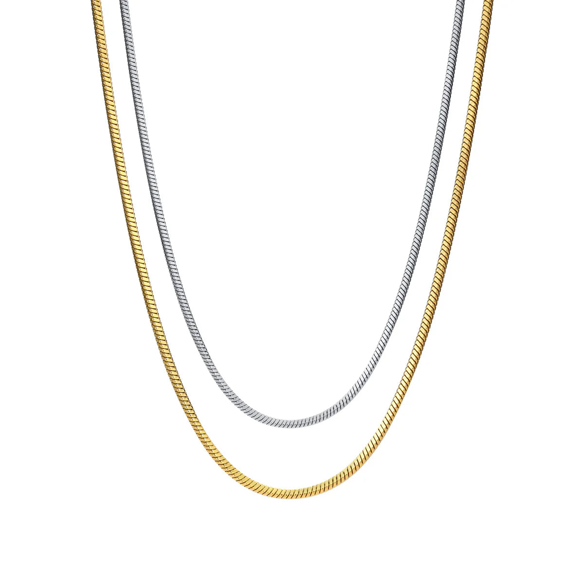 IG The Golden Silhouette Necklace - 18K gold plated in 2 sizes