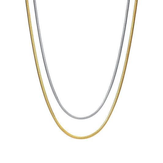 The Golden Silhouette Necklace - 18K Gold Plated in 2 Sizes
