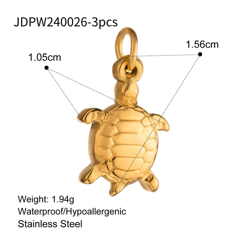 Tiny Turtle Tank Charm