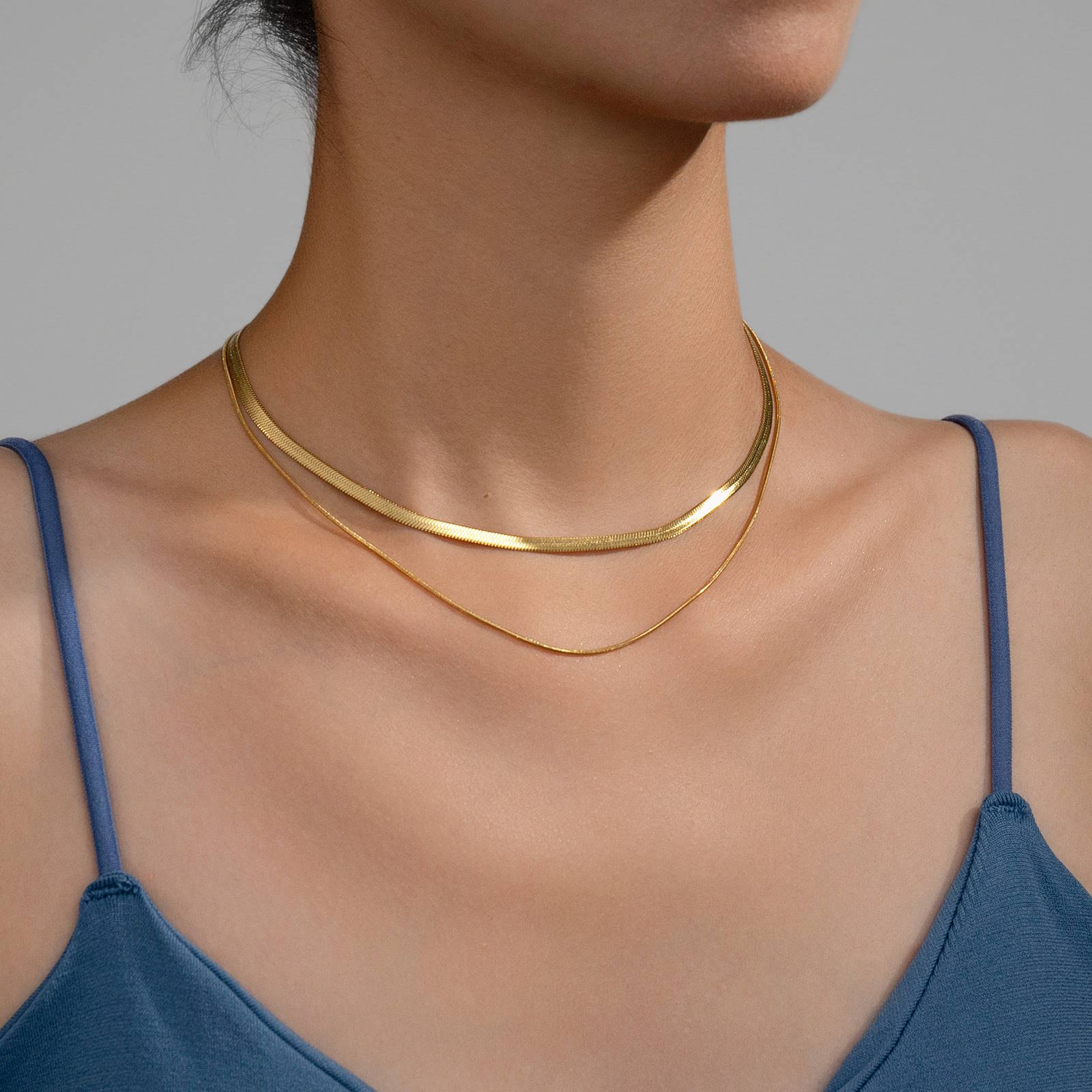 Chain - Golden Glide Necklace - April - It Girl Vibe